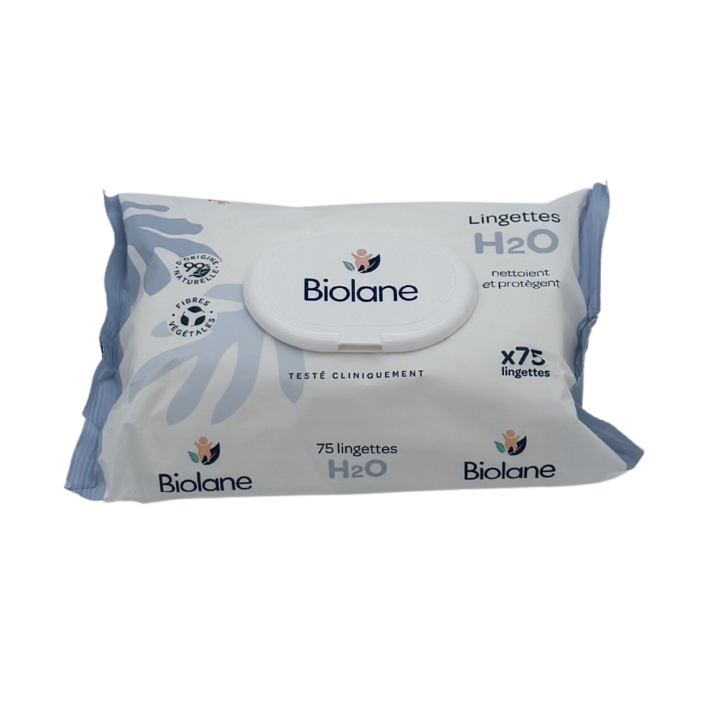 Paquet de 75 lingettes H2O