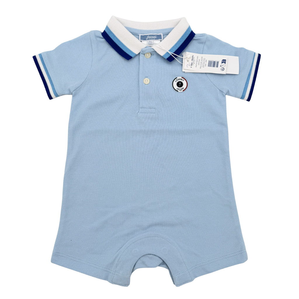 Combishort polo - 6 mois