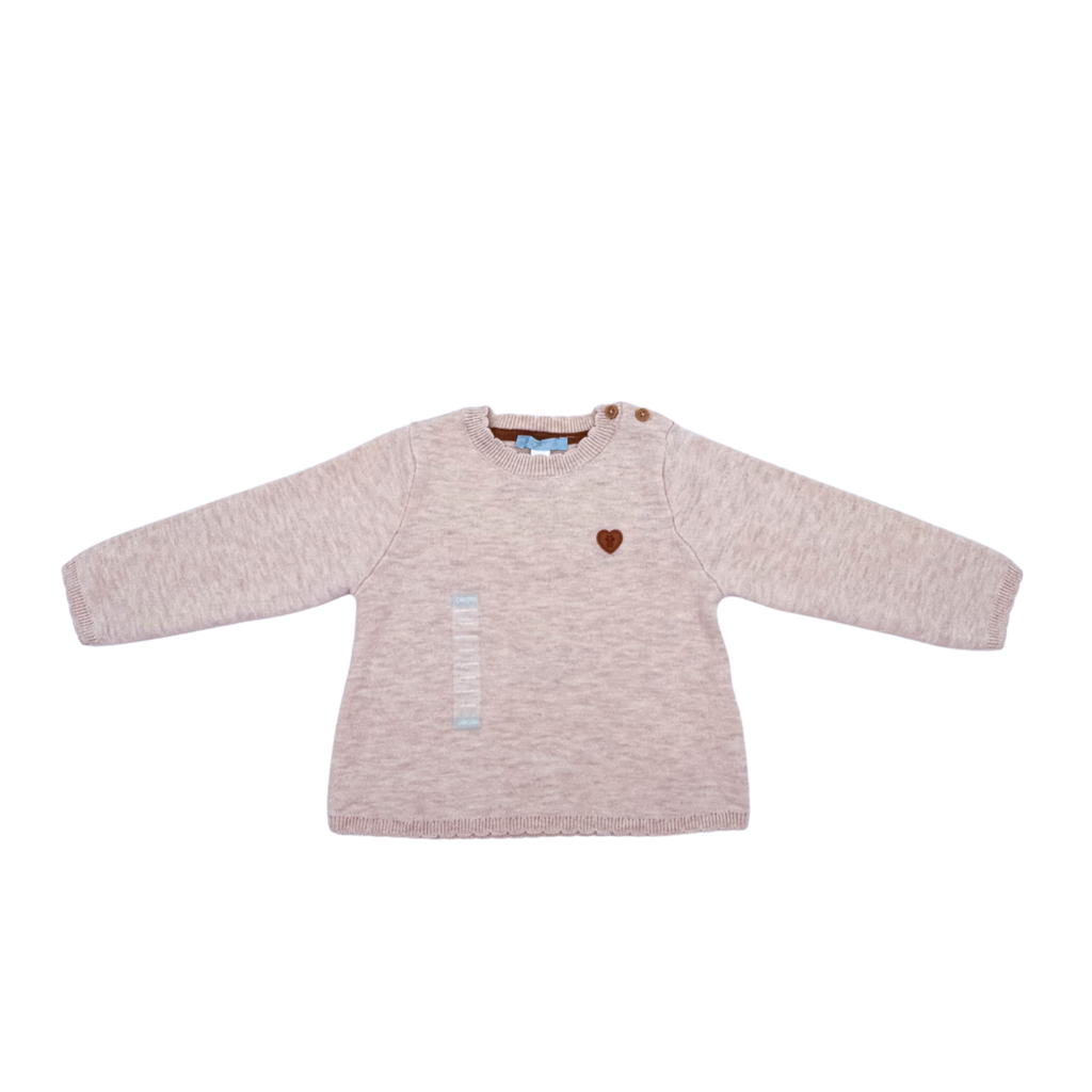 Pull beige — 18 mois