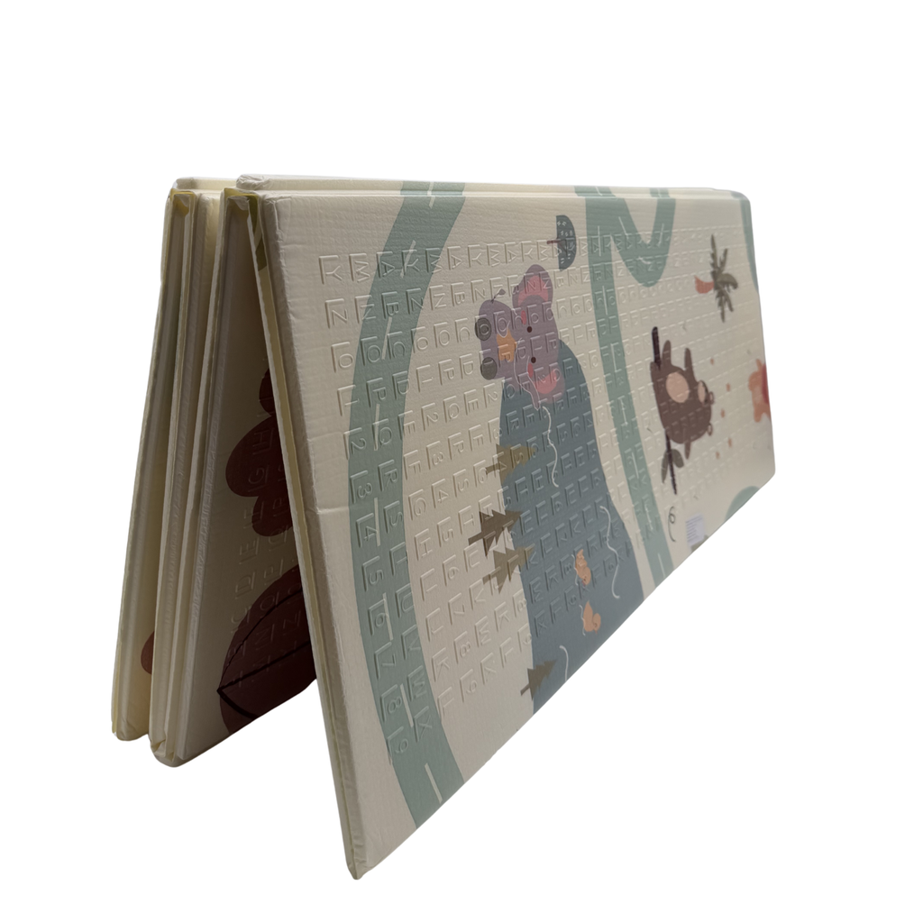 Tapis d'éveil pliable réversible – 155 x 175 cm