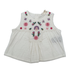 Blouse sans manches brodée — 6 mois