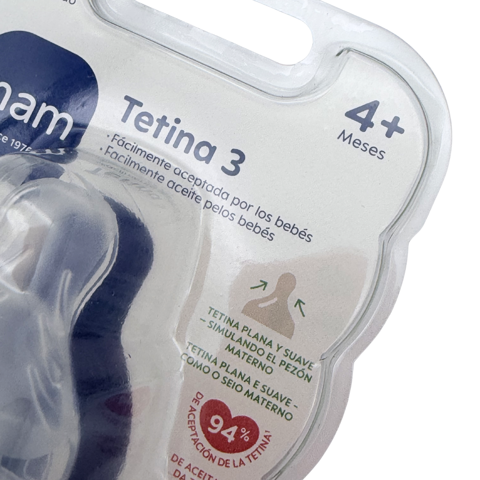 Tétines débit rapide 4 mois+