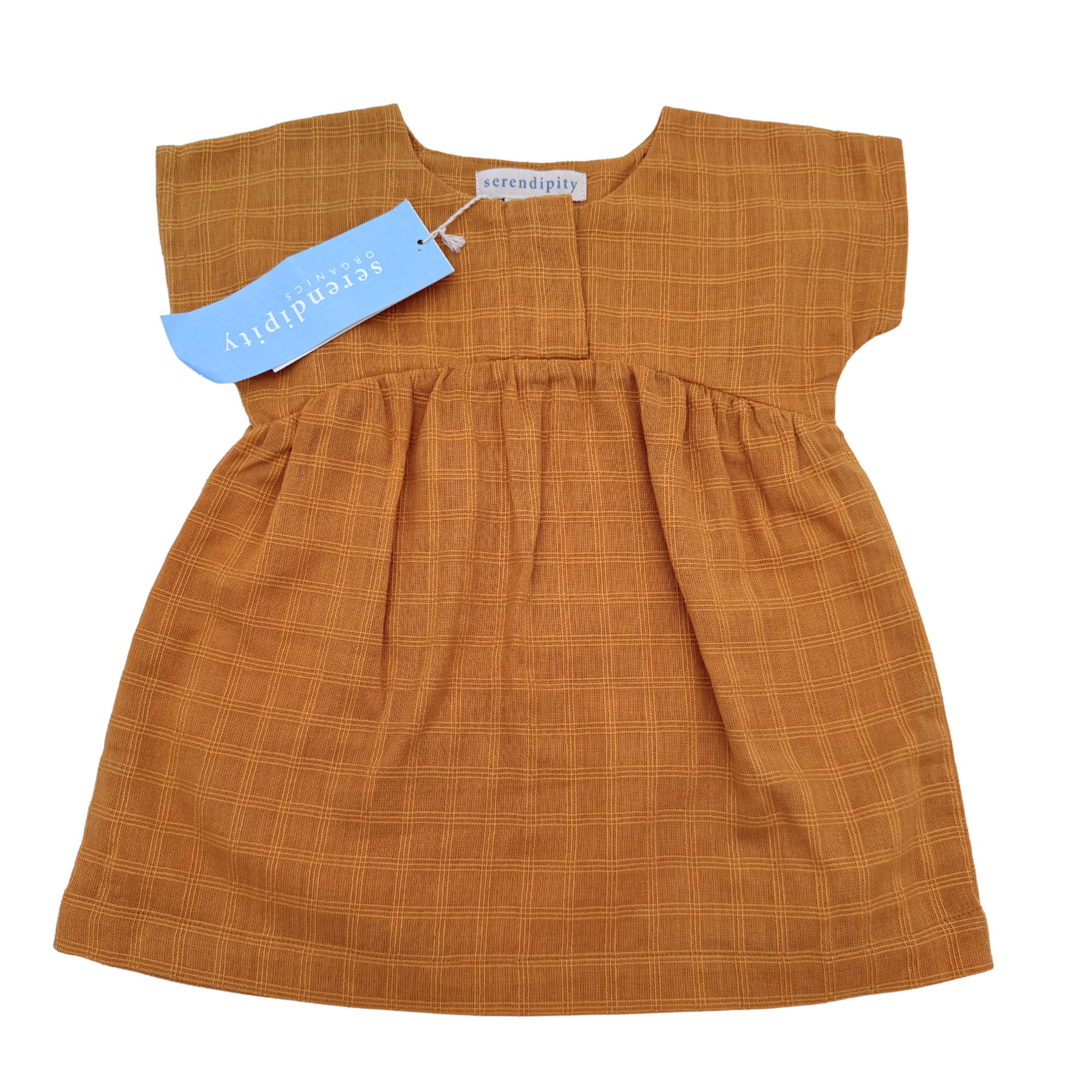 Robe moutarde — 6 mois