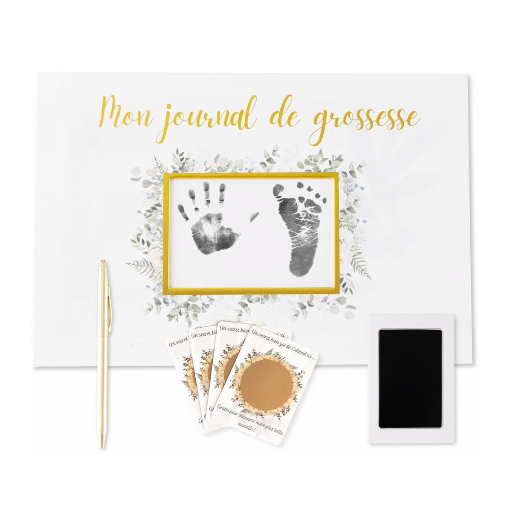 Journal de grossesse et album souvenir bébé