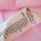 Robe rose en broderie anglaise — 36 mois