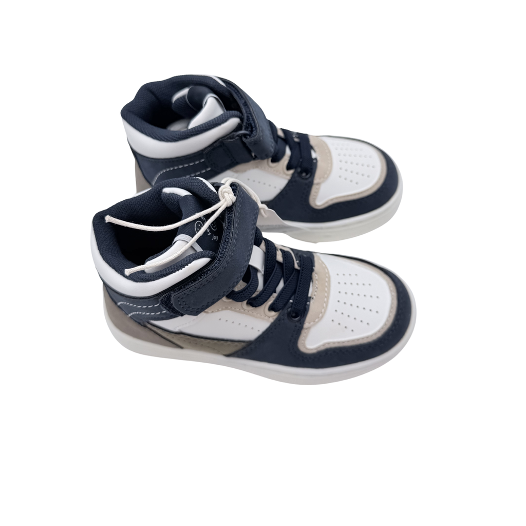 Baskets montantes bleu marine - 25