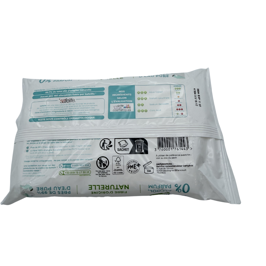Paquet de lingettes — x58