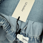 Salopette large en jean clair — 6 ans