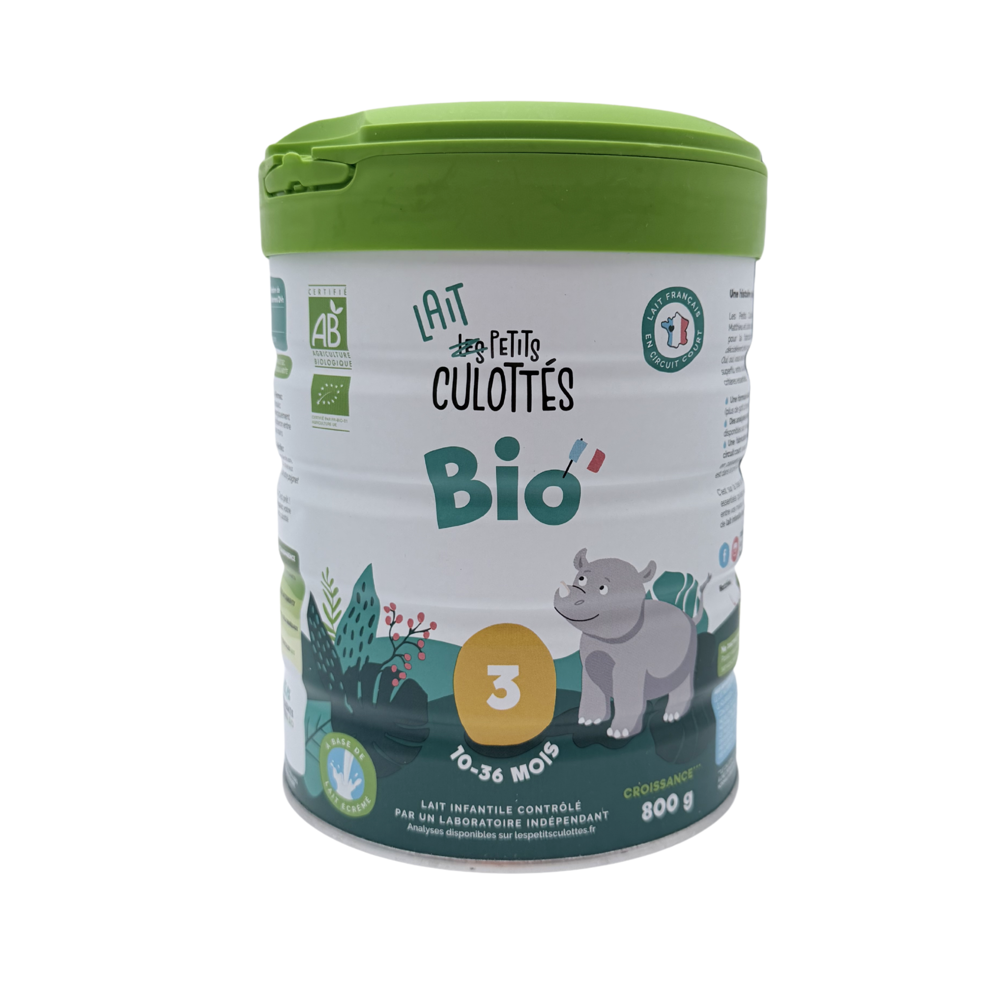Lait infantile Les Petits Culottés Bio 3 – 10 à 36 mois