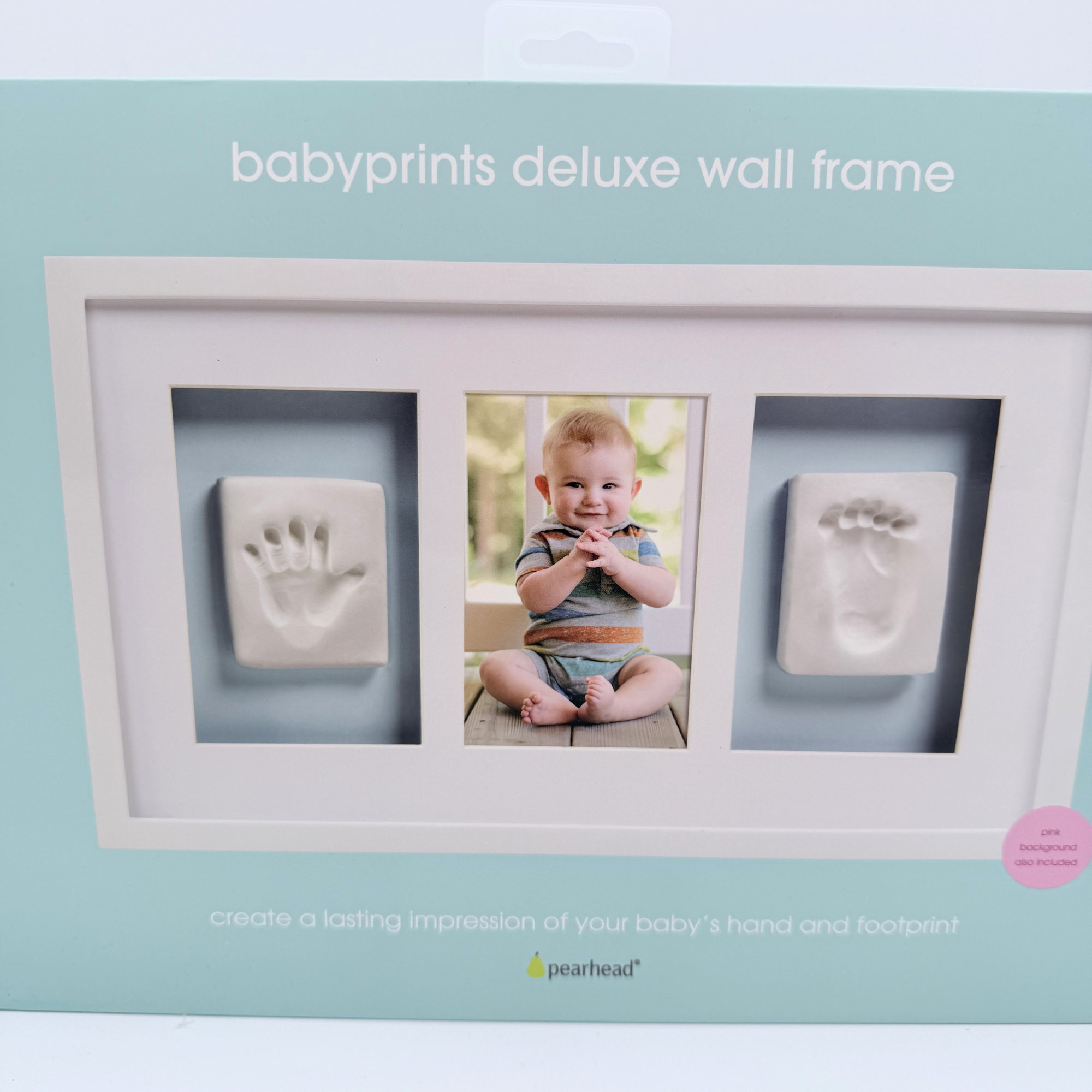Cadre empreintes bébé