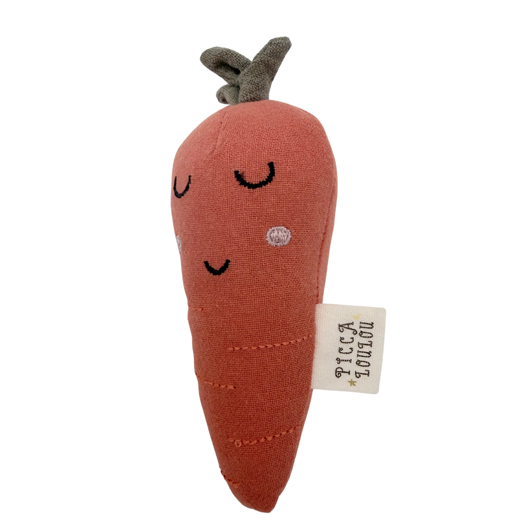 Hochet carotte — 12 cm