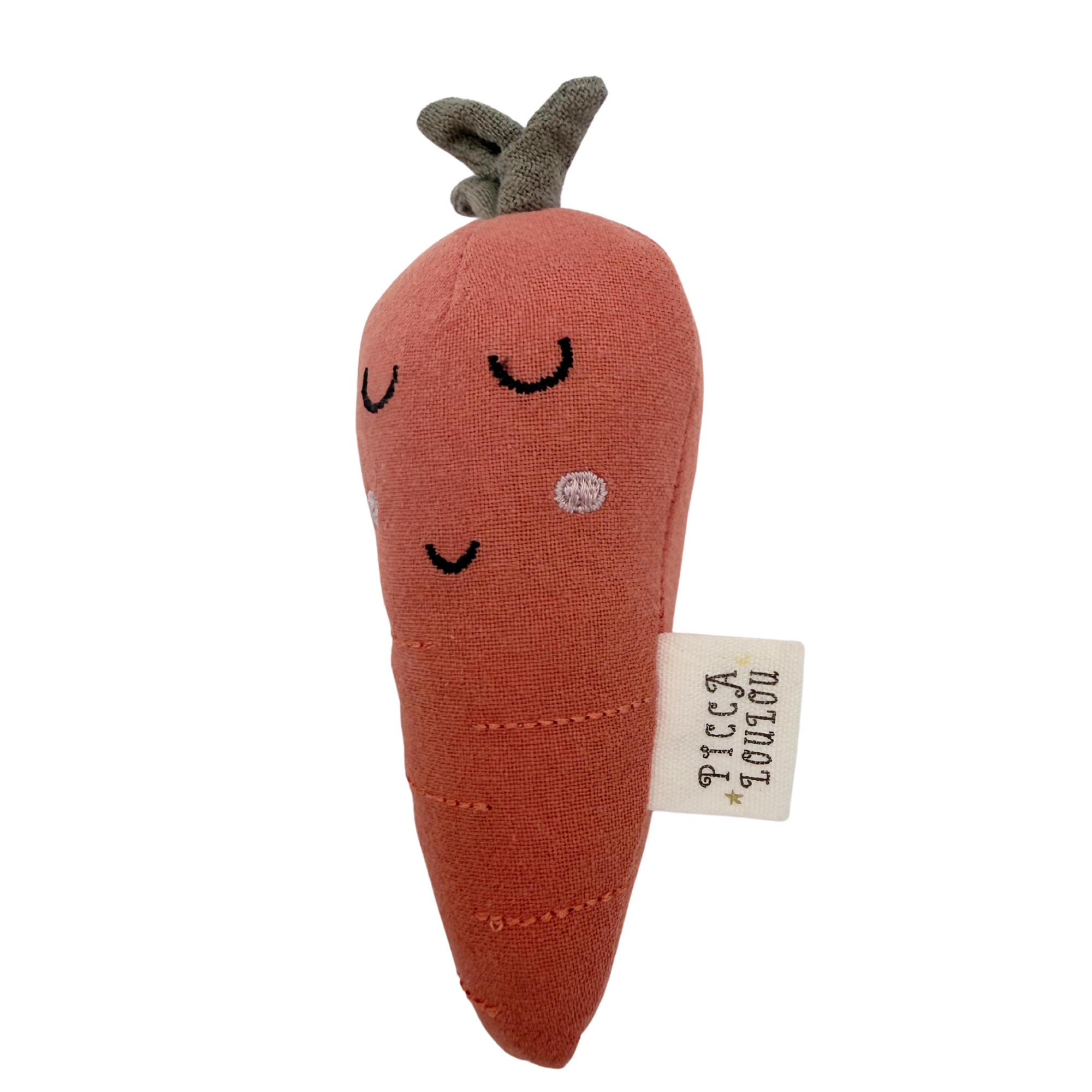 Hochet carotte — 12 cm