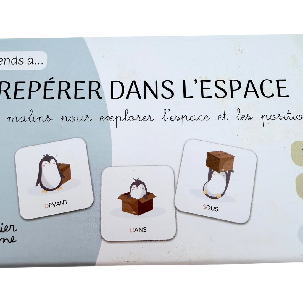 J'apprends à me repérer dans l’espace – dès 3 ans