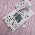 Gilet maille rose pâle — 3 mois