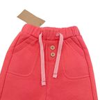 Pantalon jogging corail à poches - 3 mois