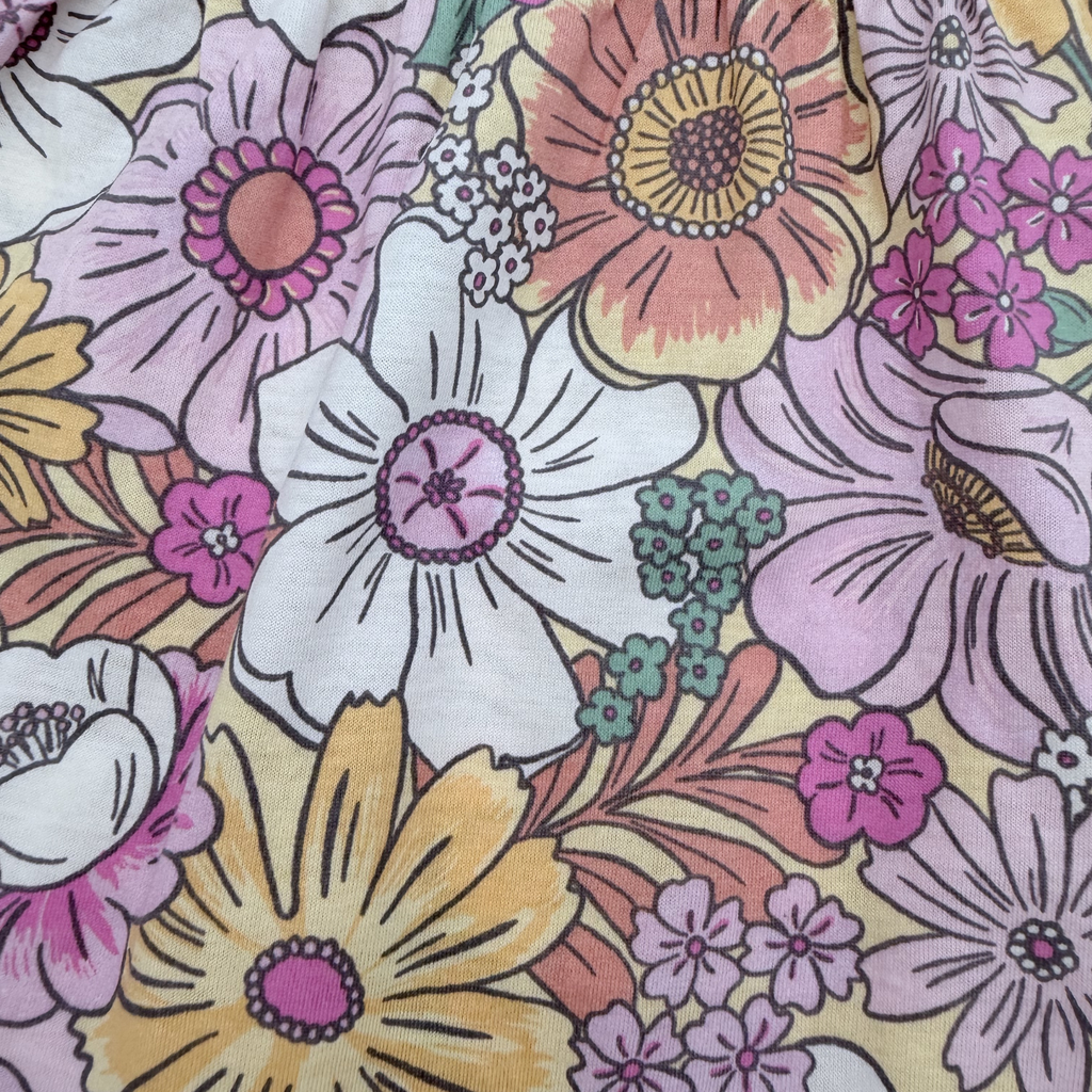 Robe bébé fleurie multicolore — 9-12 mois