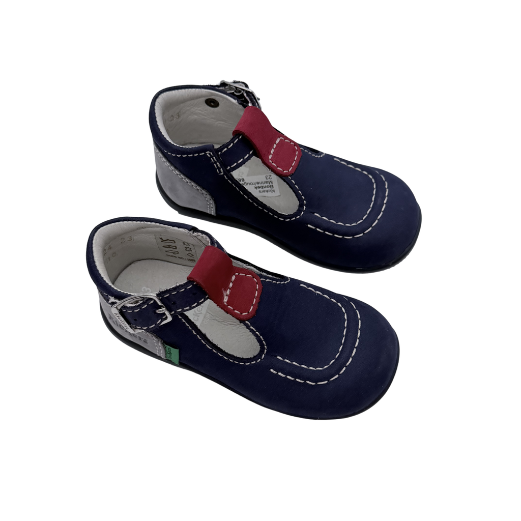 Babies bleu marine et rouge — 23