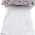 Lot de 3 bodies manches courtes à col — 3 mois