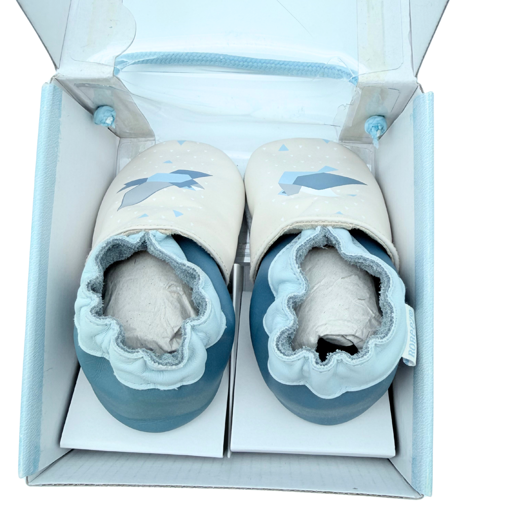 Chaussons bébé en cuir – 19-20