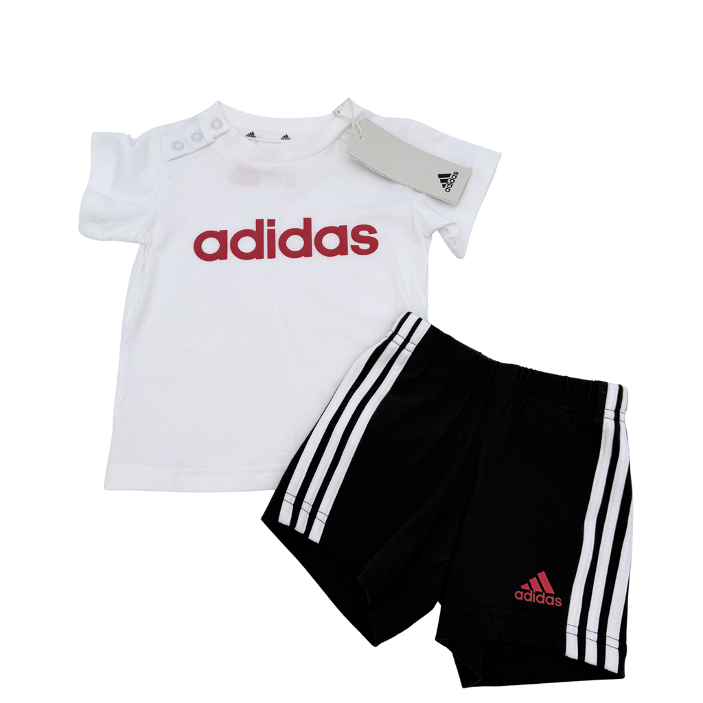Ensemble bébé blanc et noir — 6-9 mois