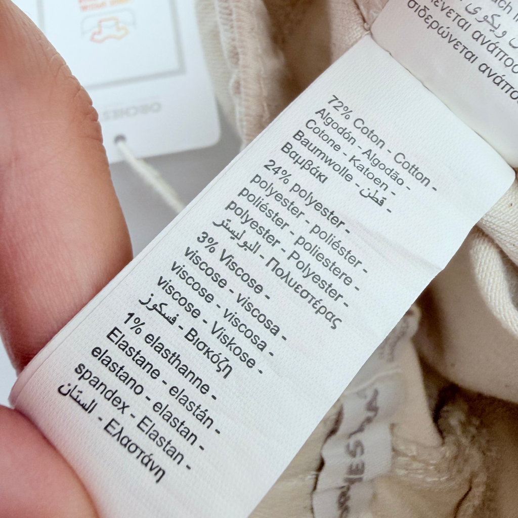 Pantalon cargo bébé beige à poches - 12 mois