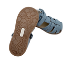 Sandales bleu ciel effet daim – 20
