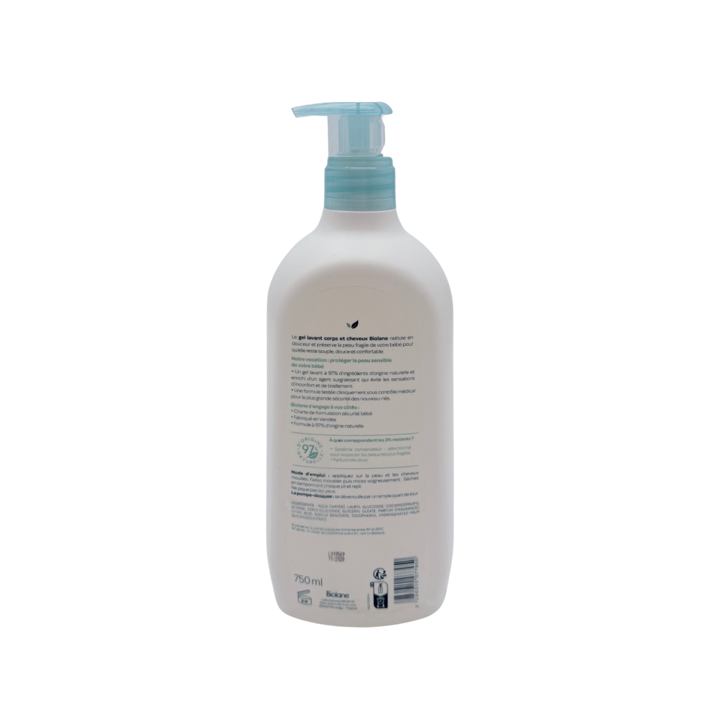 Gel lavant corps & cheveux — 750 ml