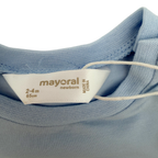 Pyjama cheval bleu ciel — 2-4 mois