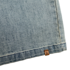 Salopette large en jean clair — 6 ans