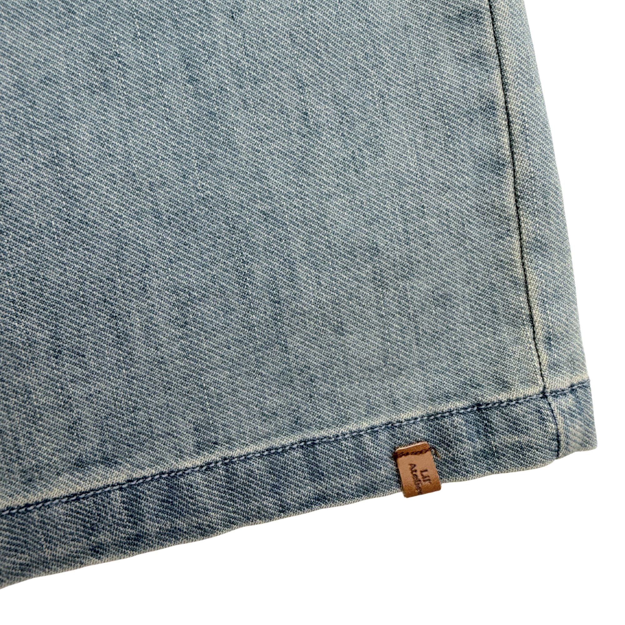 Salopette large en jean clair — 6 ans