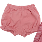 Lot de 3 bloomers fraises — 12 mois