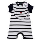 Barboteuse marinière avec béret — 9 mois