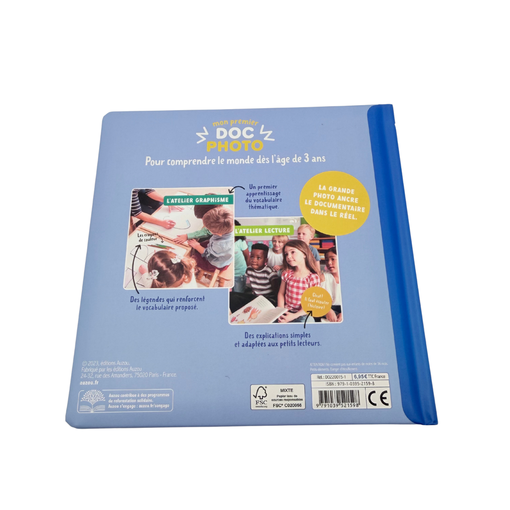 Livre documentaire enfant – L’école maternelle