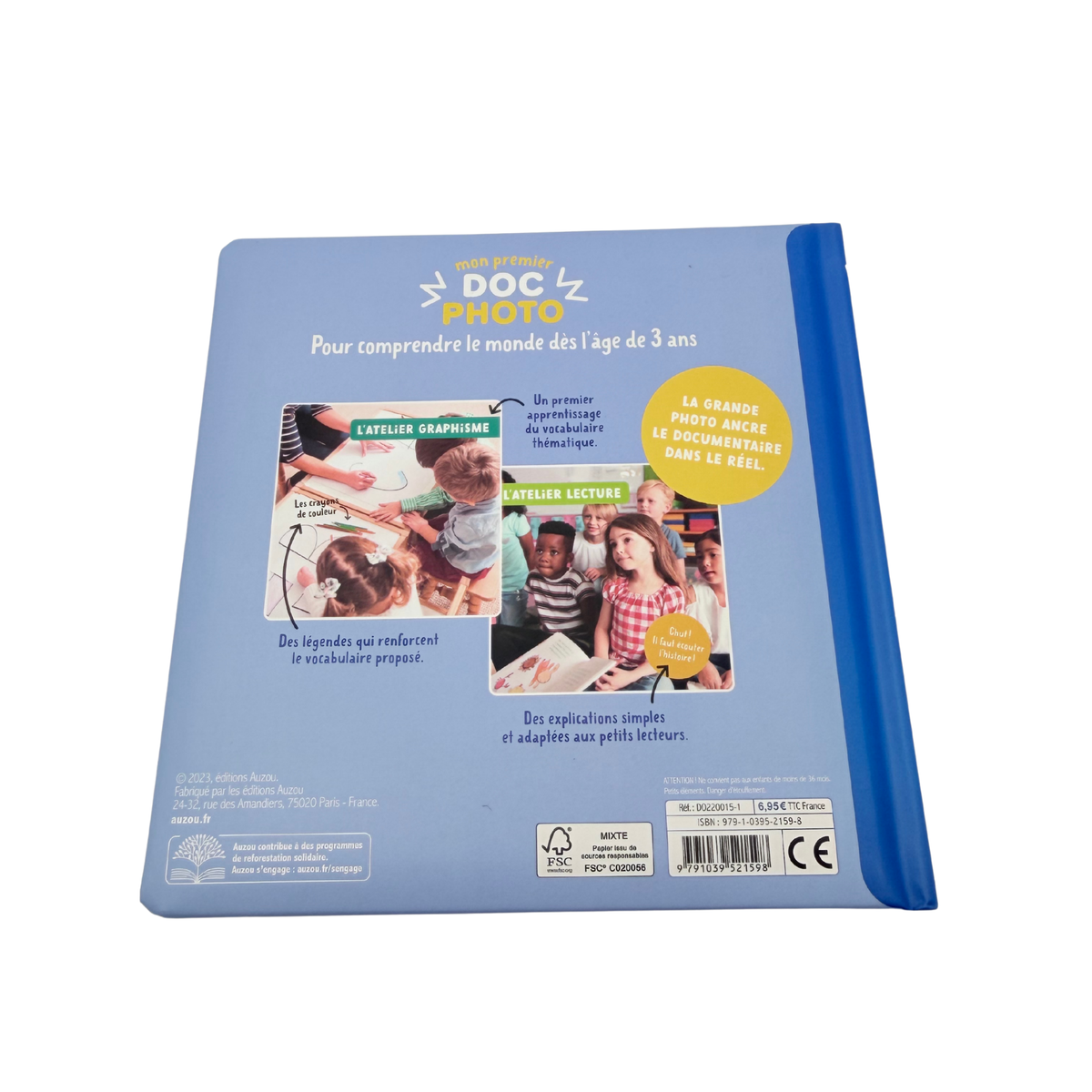 Livre documentaire enfant – L’école maternelle