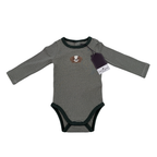 Body rayé manches longues chien brodé — 6 mois