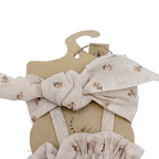 Tenue fleurie pour poupée 34-36 cm