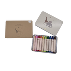 Boite de 10 crayons en cire naturelle