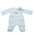 Pyjama bébé blanc « Mini Amour » - 1 mois