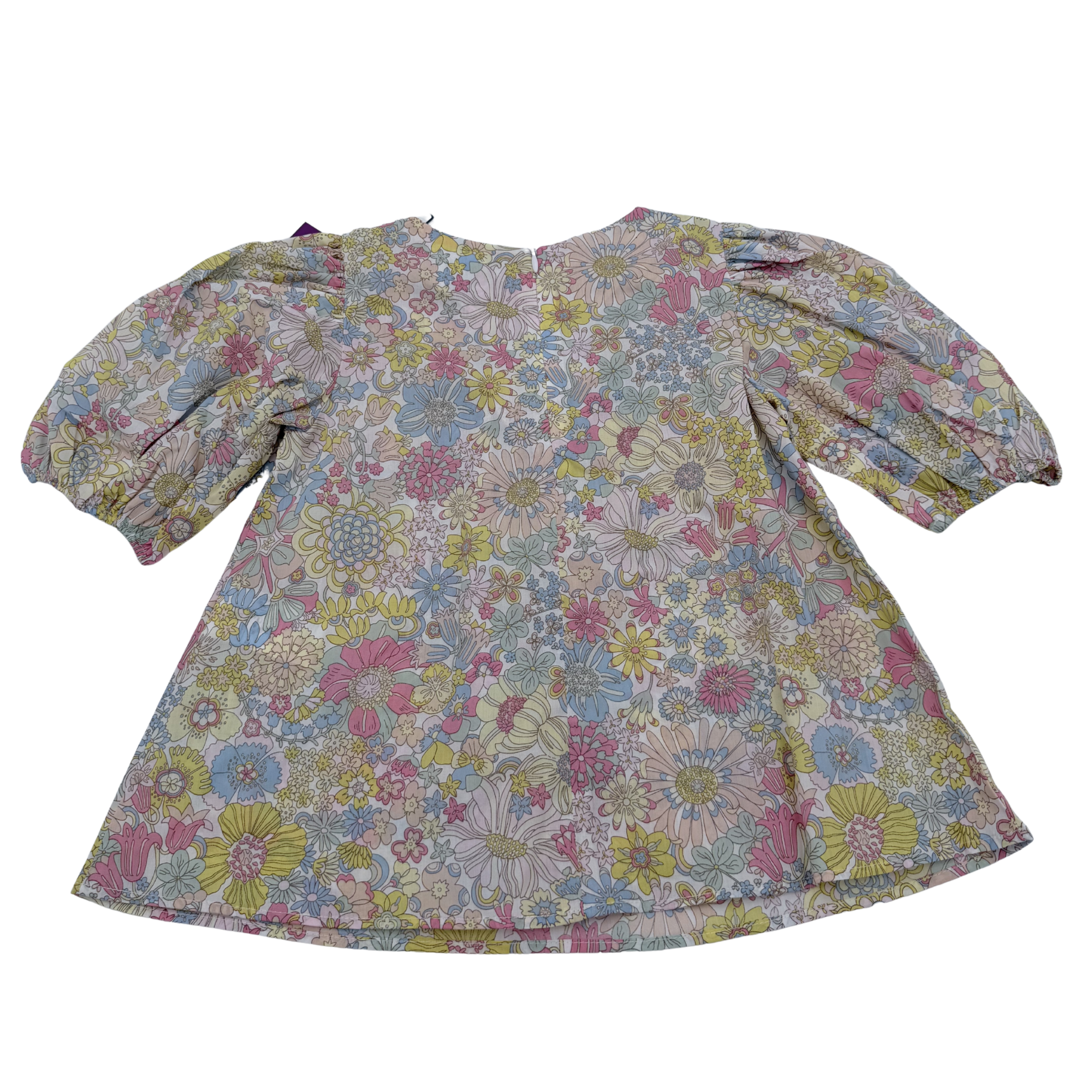 Blouse liberty pastel — 4 ans