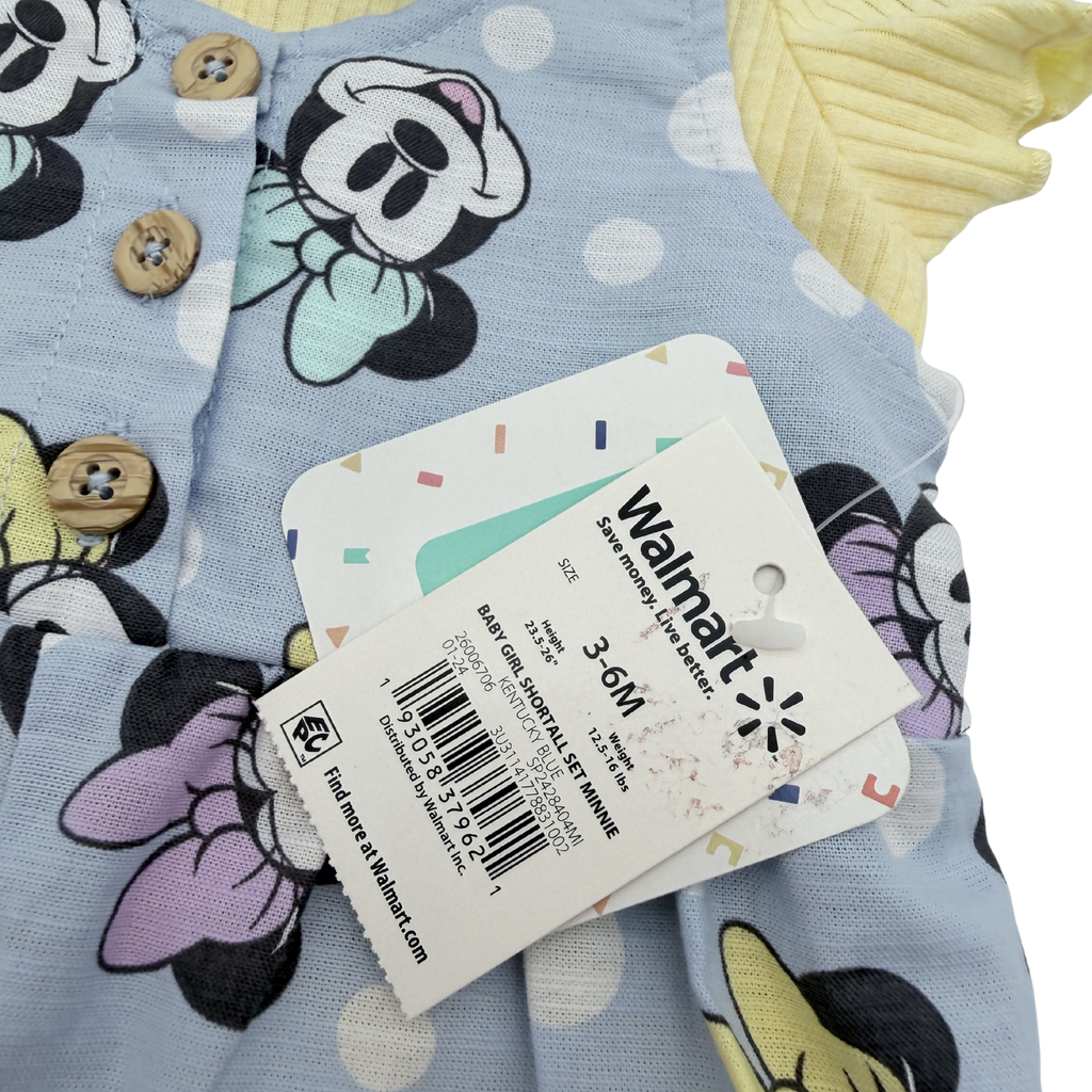 Robe Minnie Disney — 3-6 mois