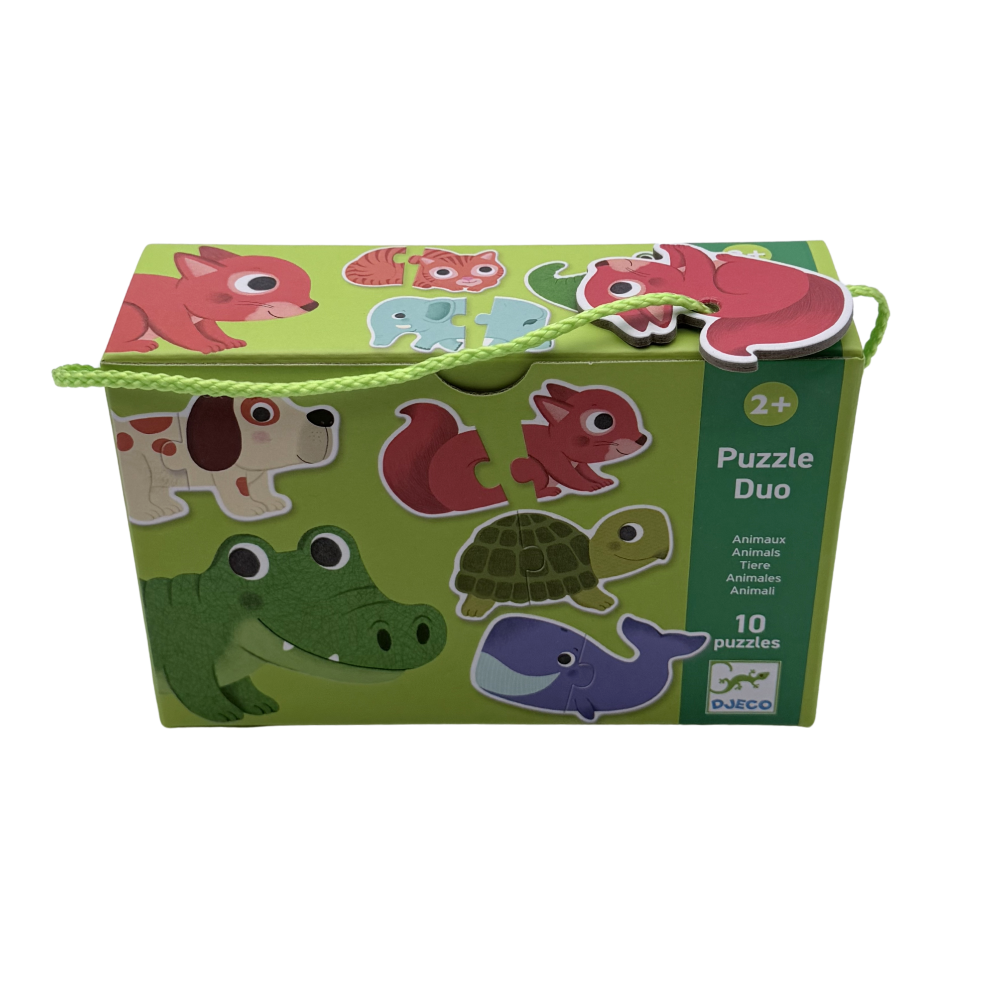 Puzzle duo des animaux – 10 puzzles