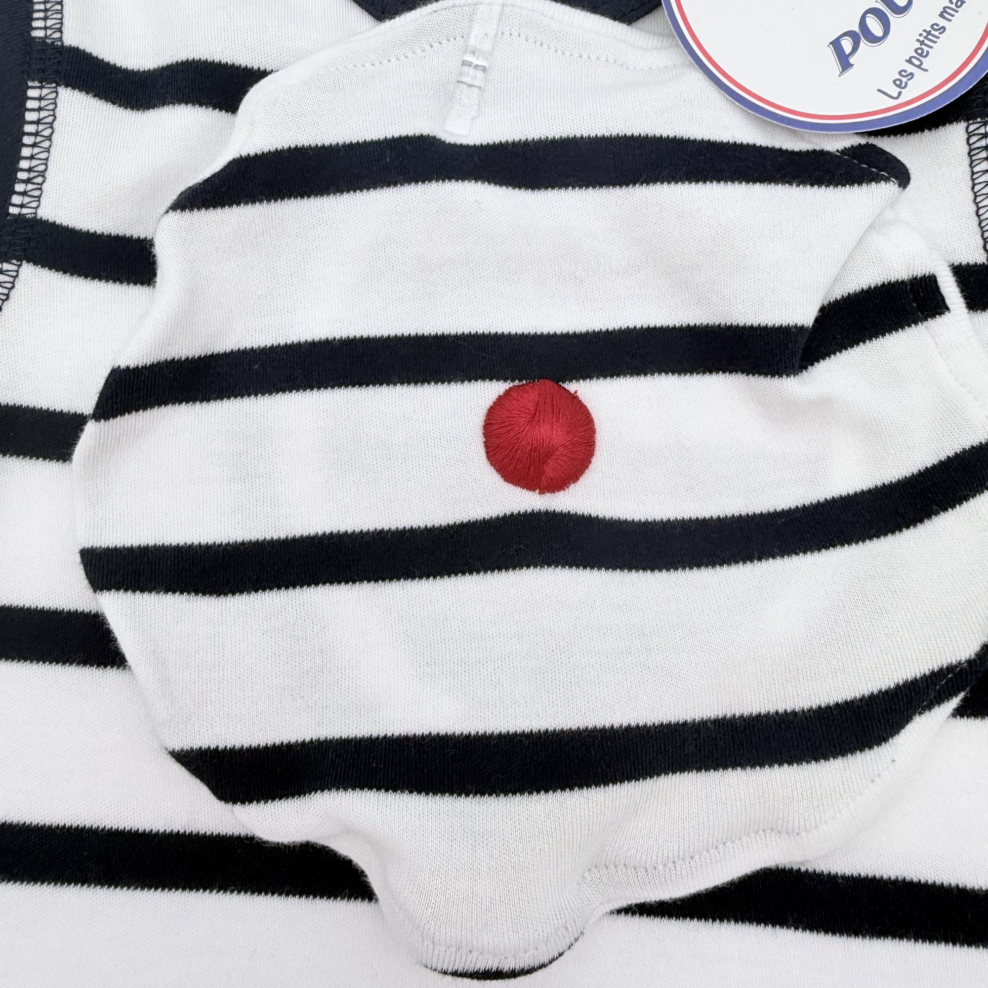Barboteuse marinière avec béret — 9 mois