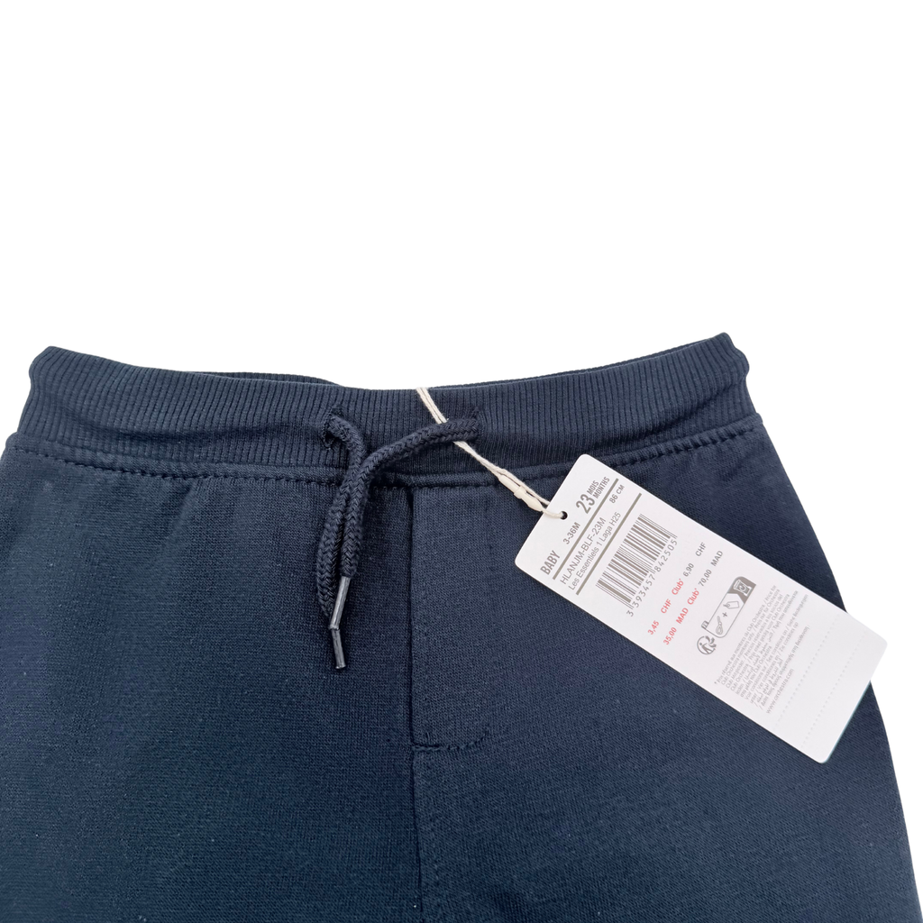 Pantalon jogging bleu marine - 23 mois