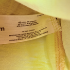 Ensemble robe fleurie et t-shirt jaune — 0-3 mois