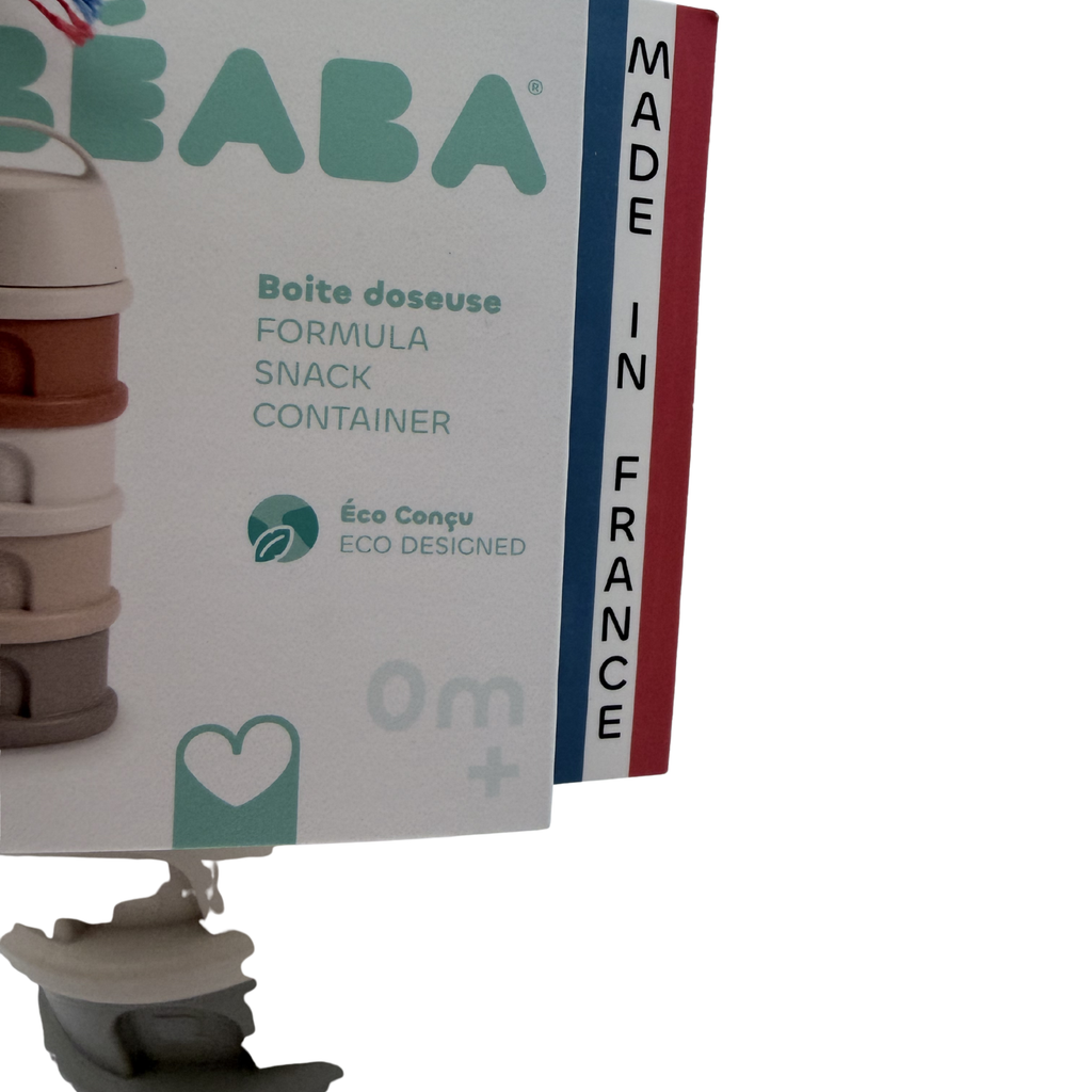 Boîte doseuse de lait empilable 4 compartiments