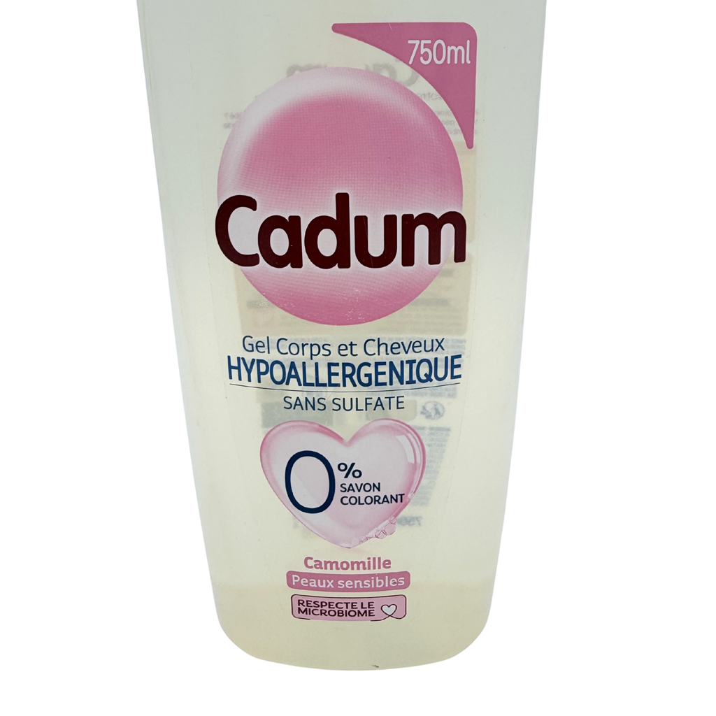Gel corps et cheveux hypoallergénique — 750 ml