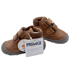 Bottines camel à double scrath - 18
