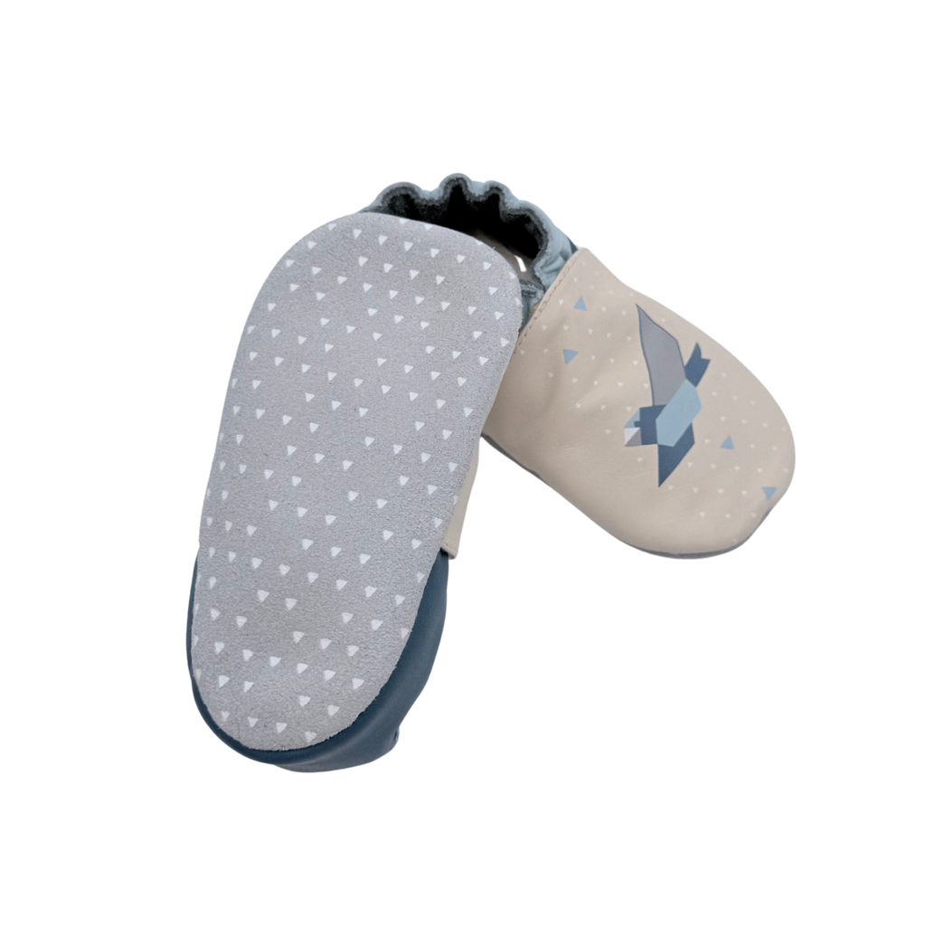 Chaussons bébé en cuir – 19-20