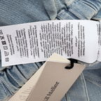 Salopette large en jean clair — 6 ans