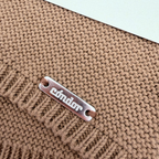 Boléro maille marron — 6 mois